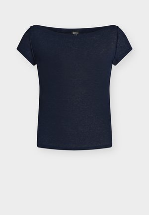 FRANKIE SHORT SLEEVE - Paprasti marškinėliai - navy