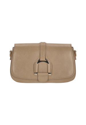 SHOULDER - Keresztpántos táska - beige