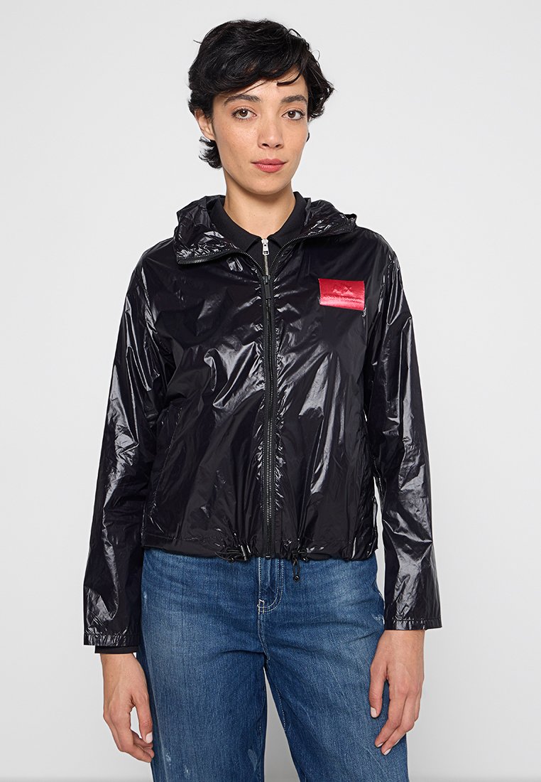 Armani Exchange Lichte jas zwart