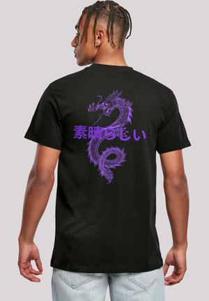 DRACHE JAPAN - Print T-shirt - schwarz