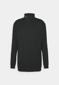 SMALL SIGNATURE TURTLE NECK - Långärmad tröja - black