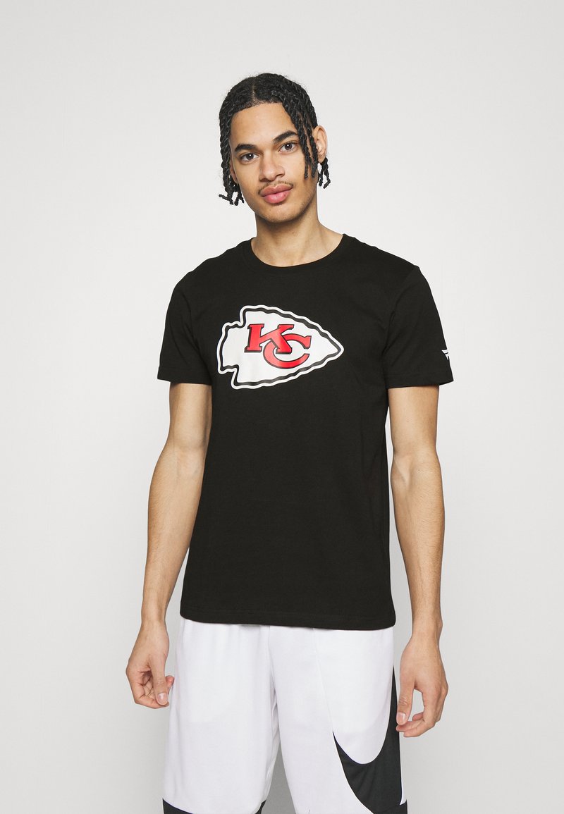 Fanatics NFL KANSAS CITY CHIEFS CREW TEE Fanartikel black/zwart