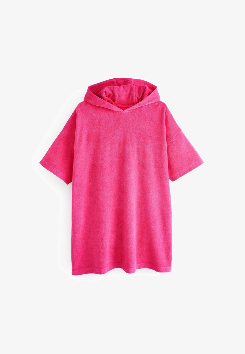 Next - OVERSIZED HOODED COVER UP STANDARD - Bademantel - pink, Vergrößern