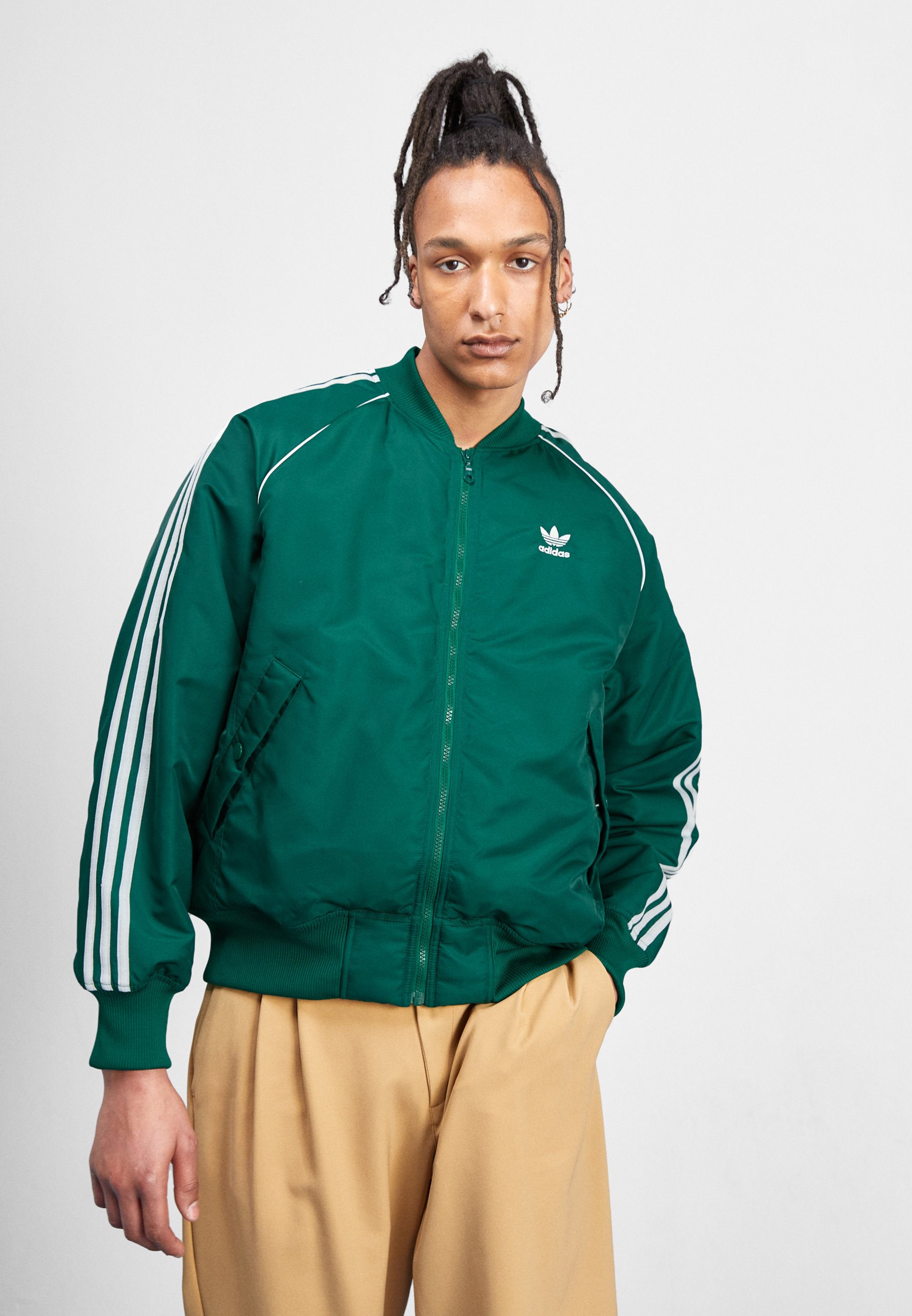 adidas Originals - green/grün Bomberjacke collegiate