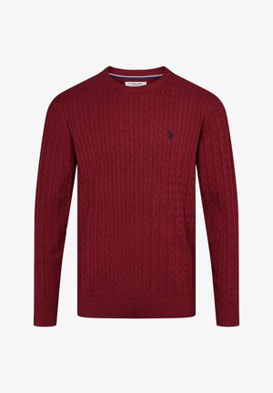 U.S. Polo Assn. MADS - Strickpullover - tibetan red