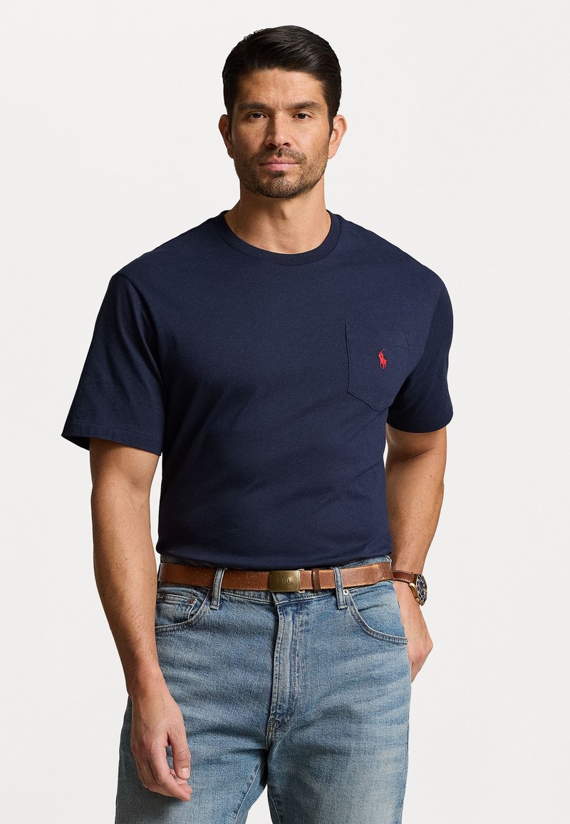 Polo Ralph Lauren Big & Tall - JERSEY POCKET T-SHIRT - T-shirts - ink, Forstørre