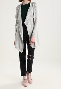 Vero Moda Kardigan - mottled light grey