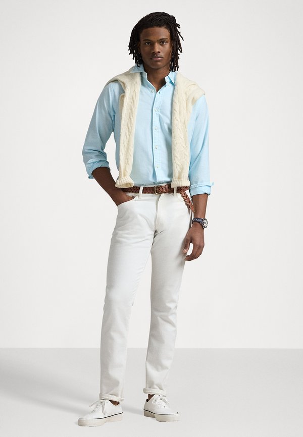 CUSTOM FIT MINERAL DYED OXFORD SHIRT - Shirt - sky3