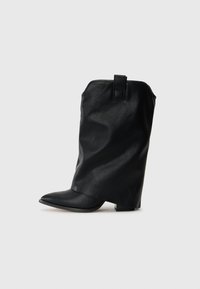 OAKLIE  - Bottes de cowboy / motard - black