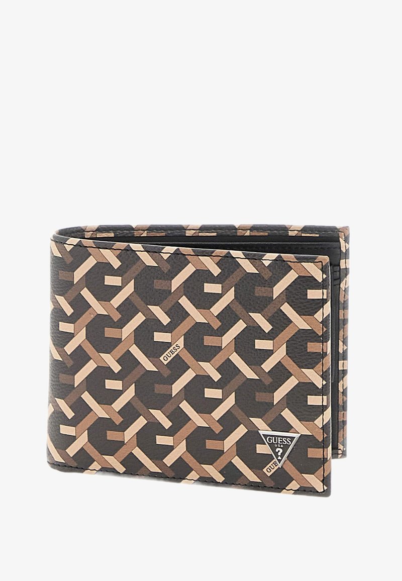 Guess MADRID LOGO - Piniginė - mehrfarbig braun