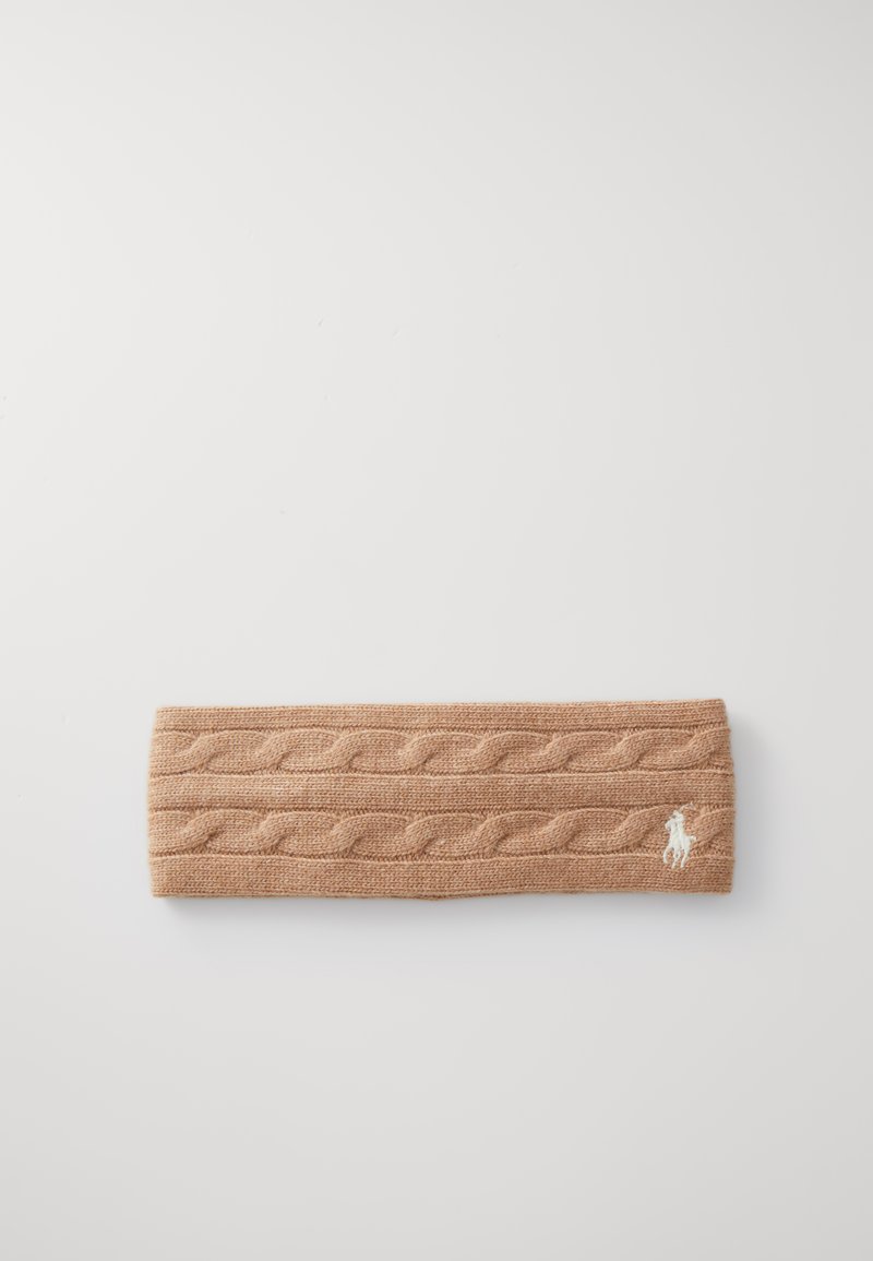 Polo Ralph Lauren HAIR ACCESSORIES HEADBAND - Čelenka - camel