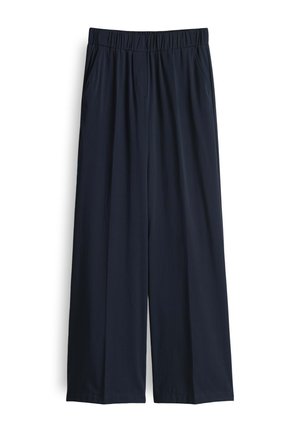 OPUS PANTS, MID RISE LONG WIDE FIT - Broek - coal blue
