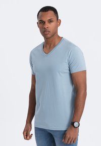 Ombre Jednoduché tričko - blue denim