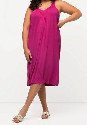 Jersey dress - berry