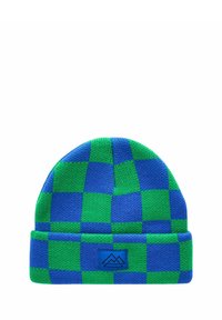 Unausgewählt, blue green check