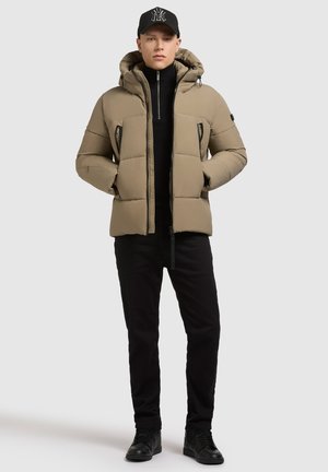 Zimná bunda - lichen beige