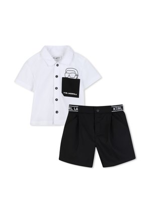 KARL LAGERFELD KIDS UNISEX SET - Bluză cu mânecă lungă - white