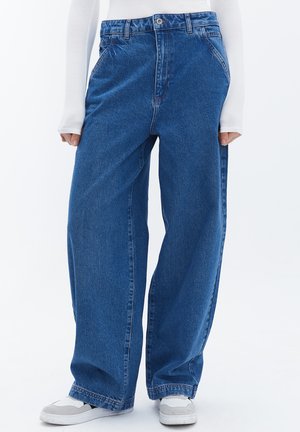 OXXO Jeans Straight Leg - mid blue denim