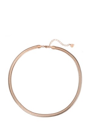 THICK SNAKE CHAIN - Collar - rose gold-coloured