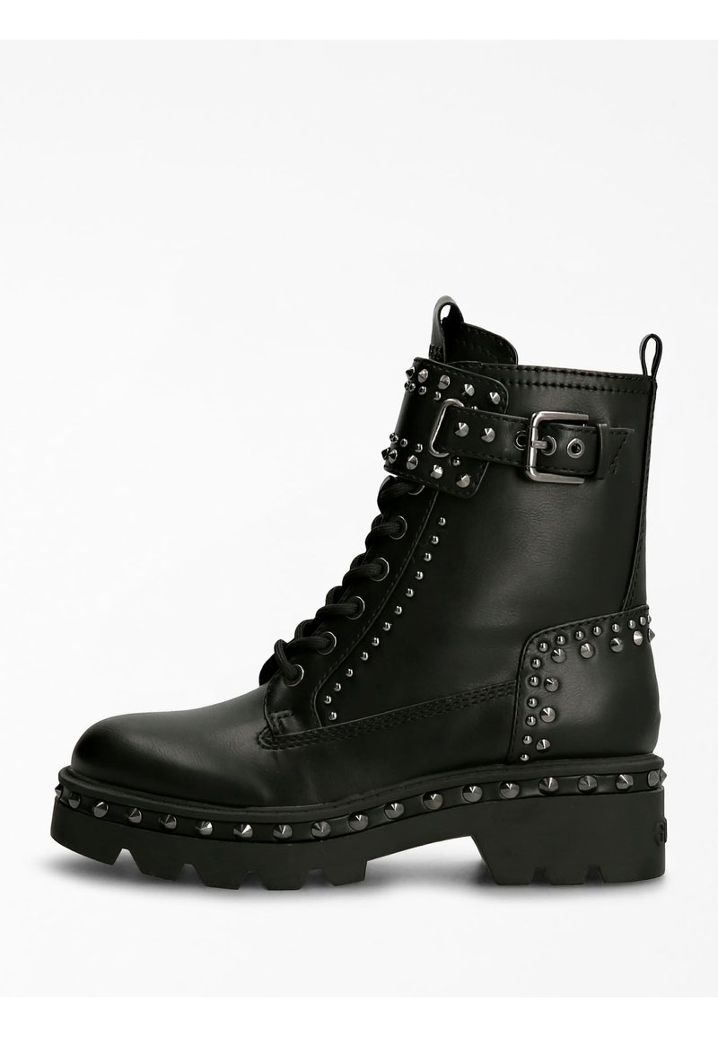 Guess Bottines de cowboy / motard - schwarz