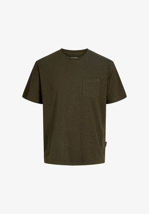 Jack & Jones, T-SHIRT PLUS SIZE BADGE T-SHIRT - T-shirt basic - rosin