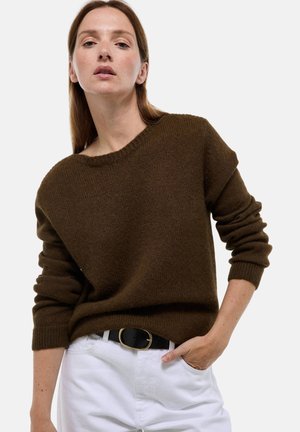 MANCHES LONGUES COL BATEAU - Pullover - ours