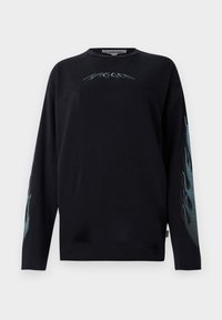 NITRIC TOP - Langarmshirt - black/blue