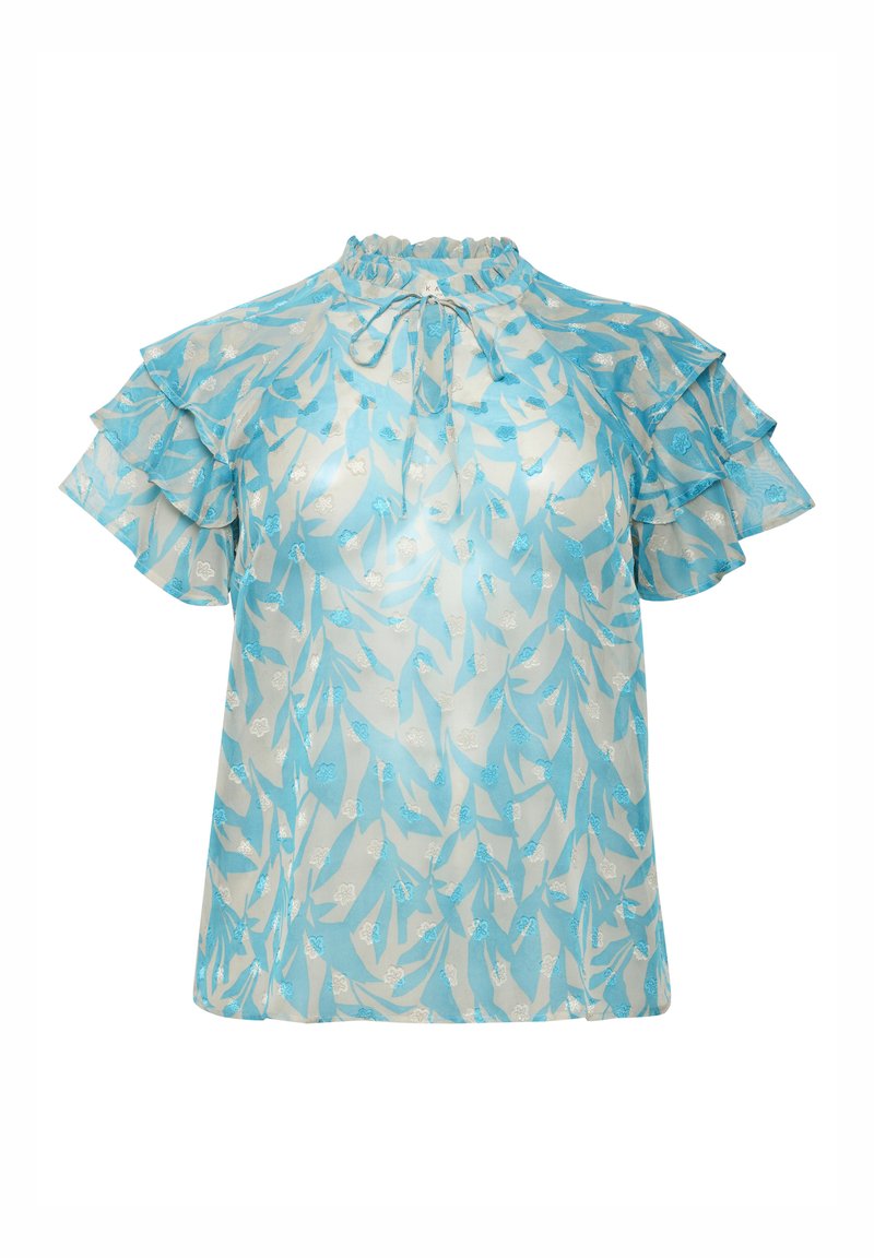 Kaffe Curve Blouse lichtblauw