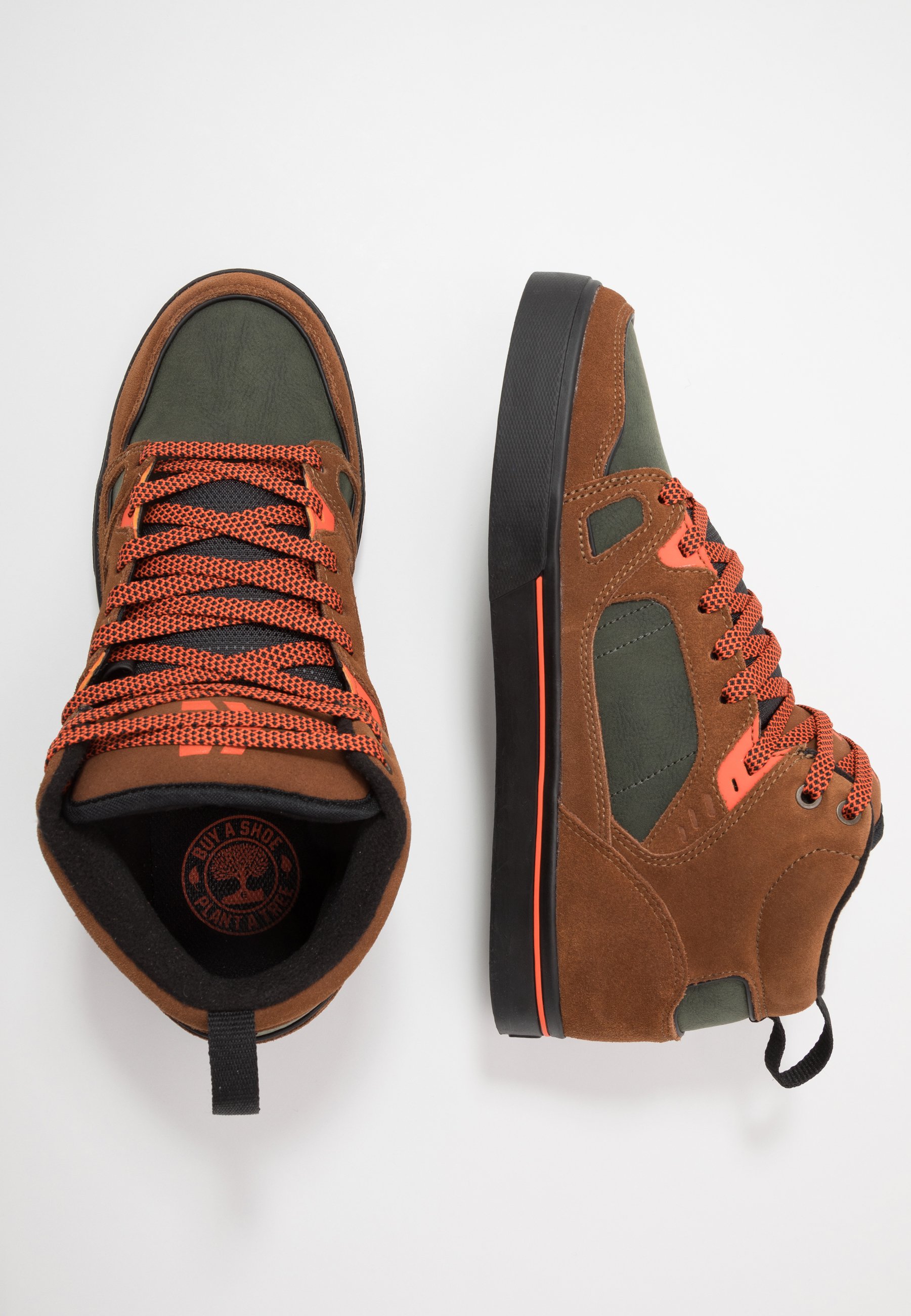 Etnies AGRON Skatesko brownblack Zalando.no Etnies AGRON Skatesko blackgreyred Zalando.no