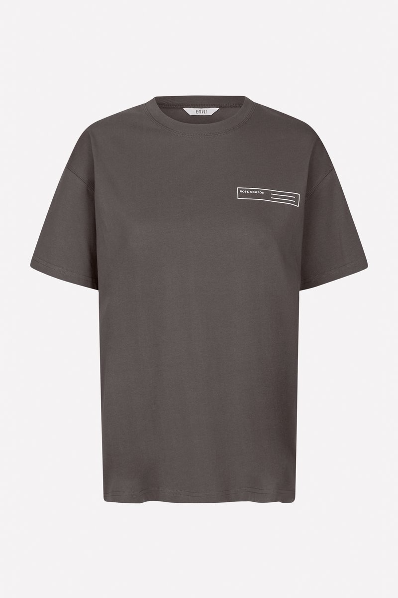 Envii T-shirt print grijs