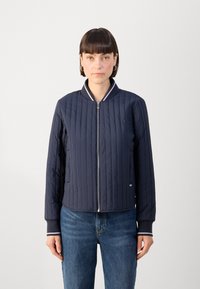 Scotch & Soda REVERSIBLE QUILTED - Bomberjacke - sky captain