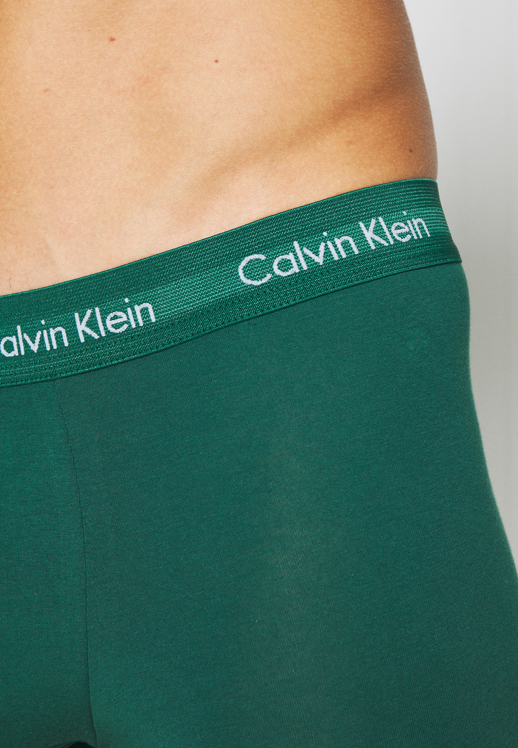 Calvin Klein Underwear BOXER BRIEF 3 PACK - Onderbroeken - black/mottled  grey/dark green/Zwart - Zalando.nl