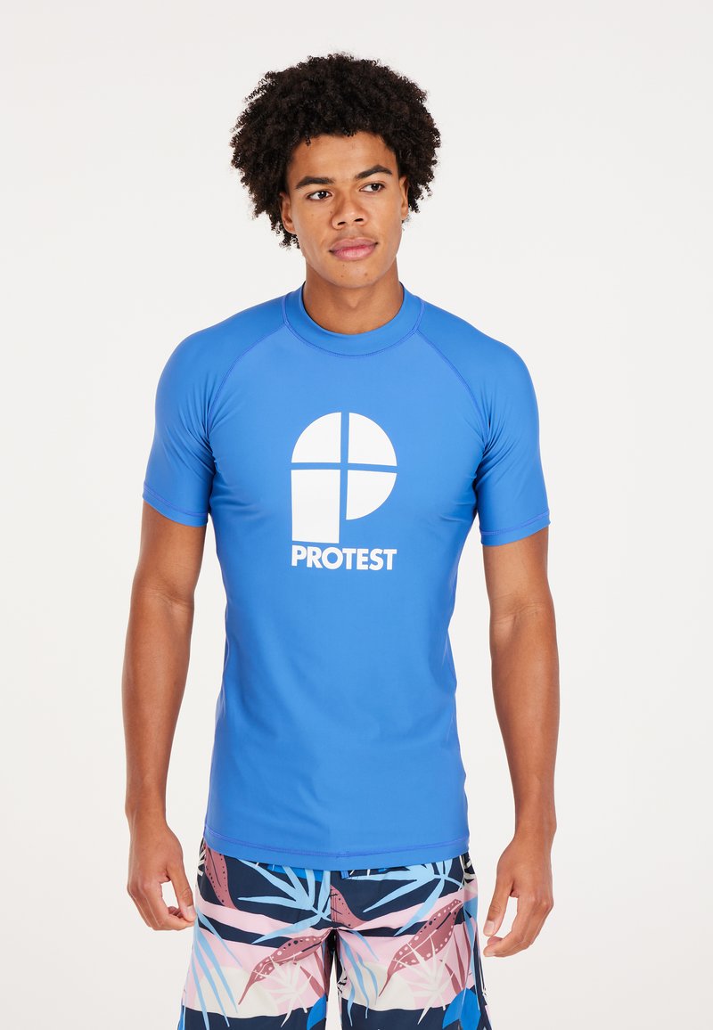 Protest PROTEST RASHGUARD SHORT SLEEVE - Zwemshirt - gladio blue