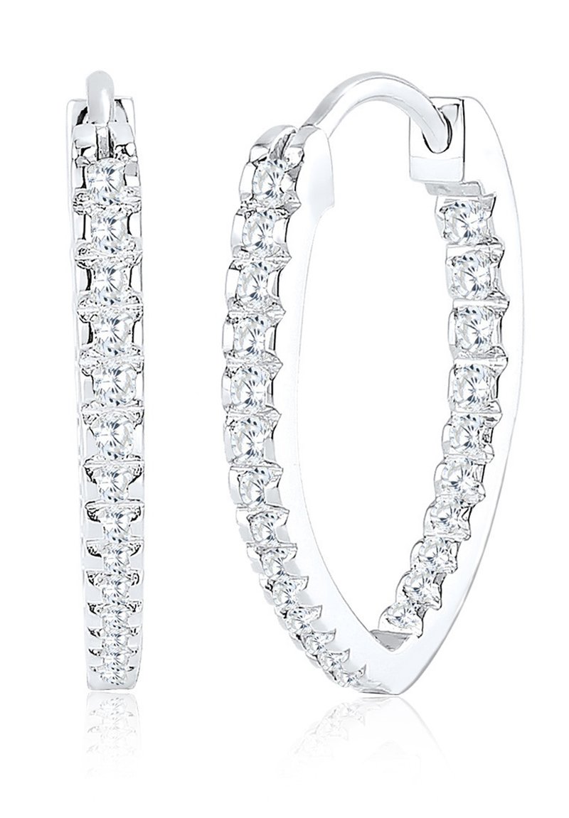 Orecchini a cerchio in argento 925 a forma di cerchio con