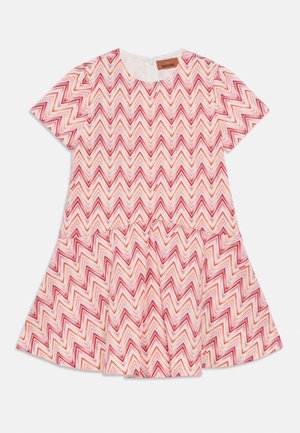 Missoni DRESS - Hverdagskjole - ivory/fuchsia
