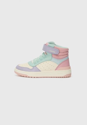 WASHIBA - Vysoké tenisky - light pink/watersea