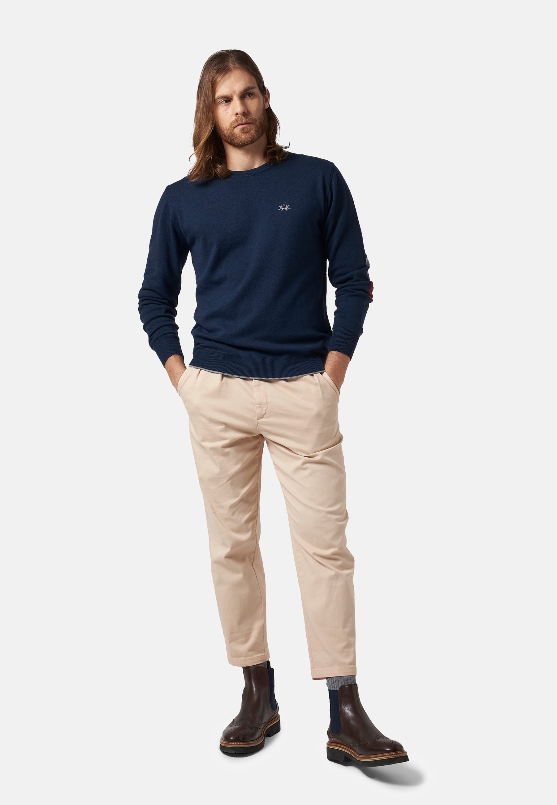 La Martina RASTUS - Maglione - dark blue/blu scuro - Zalando.it