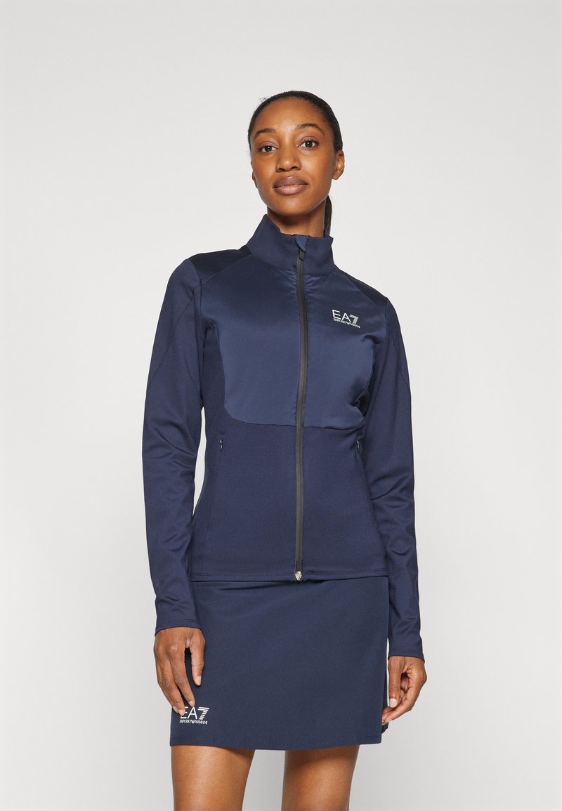 EA7 Emporio Armani GOLF PRO - Běžecká bunda - blue