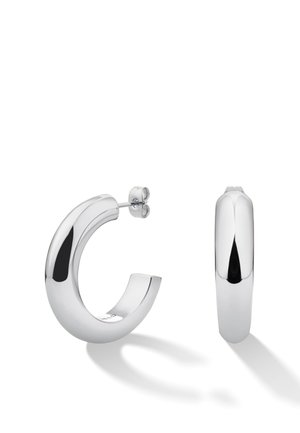 DAILY SOLID HOOPS - Naušnice - silver-coloured