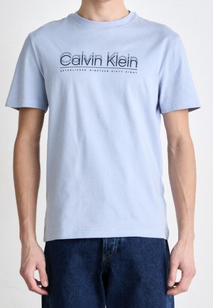 T-shirt imprimé - light blue