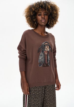 BONI - Strickpullover - brown