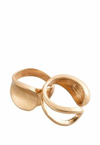 Next CHUNKY SWIRL 2 PACK - Sõrmus - gold tone