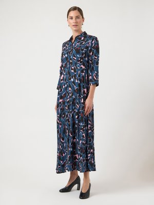 YASSAVANNA LONG DRESS - Skjortklänning - sargasso sea