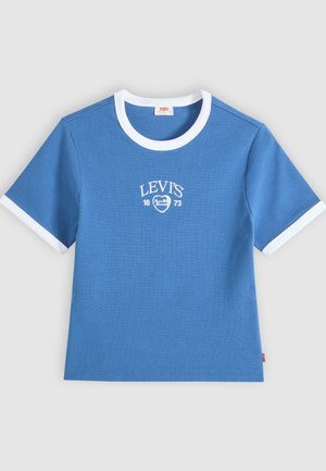 Levi's®, HAYES CROPPED TEE - Тениска с щампа - blue