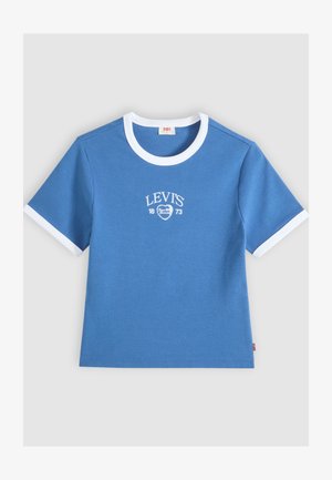 Levi's®, HAYES CROPPED TEE - Тениска с щампа - blue