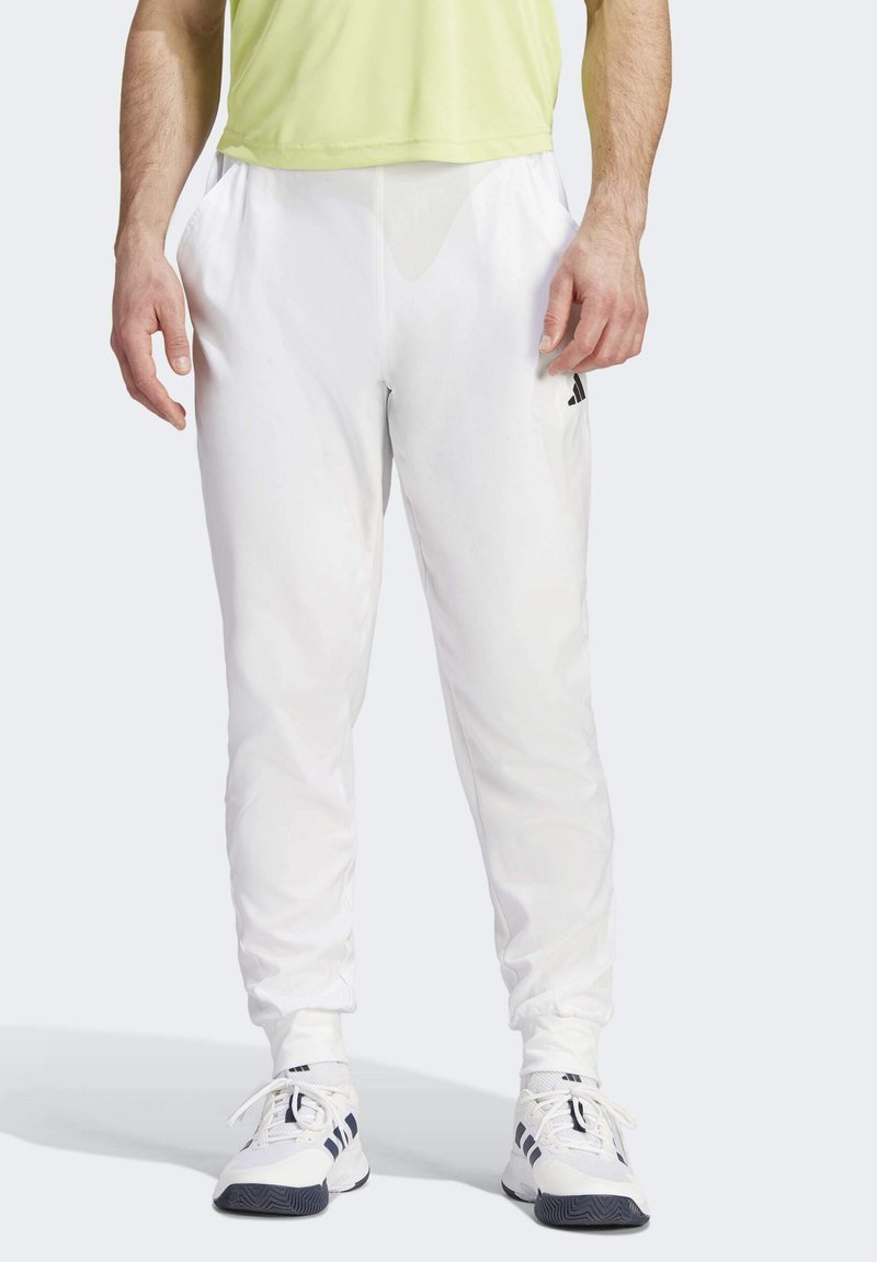 adidas Performance TENNIS PRO Tracksuit bottoms white Zalando.co.uk