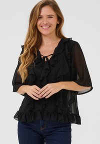 Kaffe - KANINNA - Blouse - black deep Thumbnail Image 1