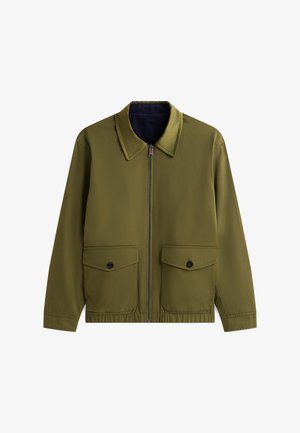 Tommy Hilfiger, REVERSIBLE CORDUROY IVY JKT - Lichte jas - desert sky