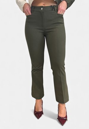 MINI FLARE FIT - Stoffhose - khaki