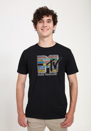 FLAG MTV - Print T-shirt - black